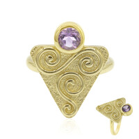 Amethyst Silver Ring
