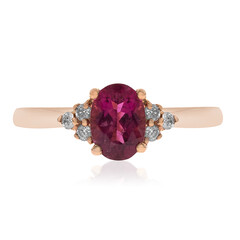 10K Rubellite Gold Ring