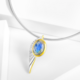 Labradorite Silver Pendant (MONOSONO COLLECTION)