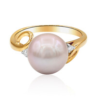 9K Pink Ming Pearl Gold Ring (TPC)
