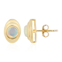 Welo Opal Silver Earrings