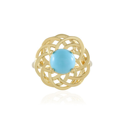Sleeping Beauty Turquoise Silver Ring