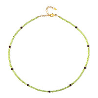 Peridot Silver Necklace