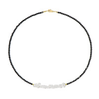 White Quartz Silver Necklace