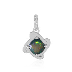 Mezezo Opal Silver Pendant