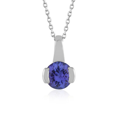 9K AAA Tanzanite Gold Necklace