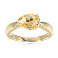 Citrine Silver Ring