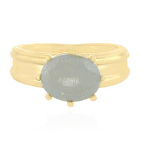 Aquamarine Silver Ring