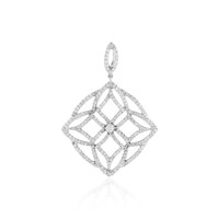14K I1 (H) Diamond Gold Pendant