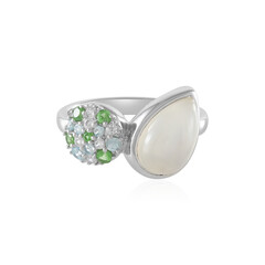 White Moonstone Silver Ring (KM by Juwelo)