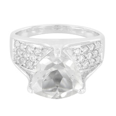 Prince Quartz Silver Ring