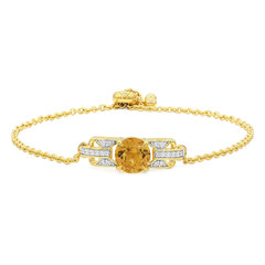 Citrine Silver Bracelet (Remy Rotenier)