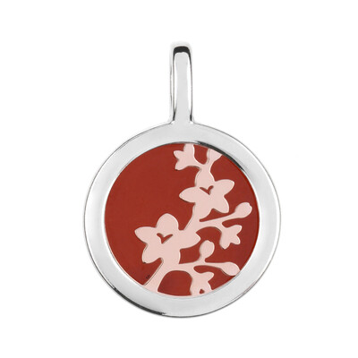 Cherry Baltic Amber Silver Pendant (dagen)