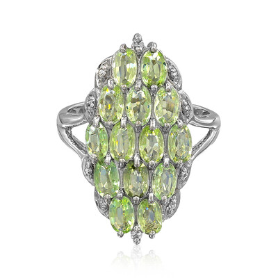 Paraiba Tourmaline Silver Ring