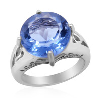 Colour Change Fluorite Silver Ring