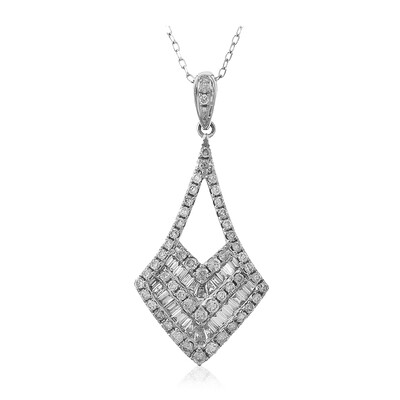 14K SI2 (H) Diamond Gold Necklace (CIRARI)