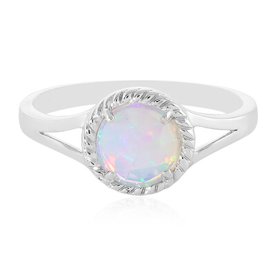 Welo Opal Silver Ring