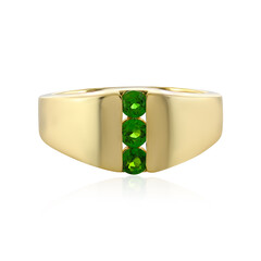 Russian Diopside Silver Ring