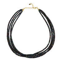 Mezezo Opal Silver Necklace