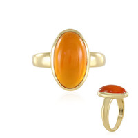 Carnelian Silver Ring