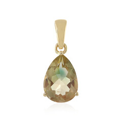 9K Oregon Sunstone Gold Pendant