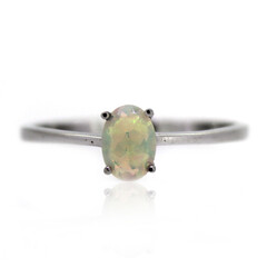 Welo Opal Silver Ring