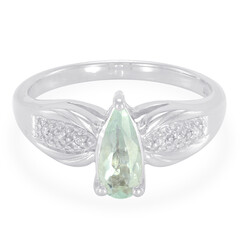 Fancy Tourmaline Silver Ring