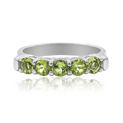 Peridot Silver Ring