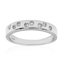 SI2 (G) Diamond Platinum Ring