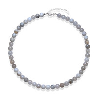 Agate Silver Necklace