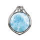 Larimar Silver Pendant