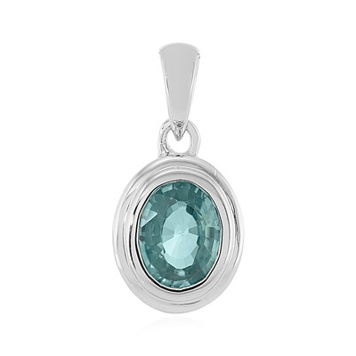 Ratanakiri Zircon Silver Pendant