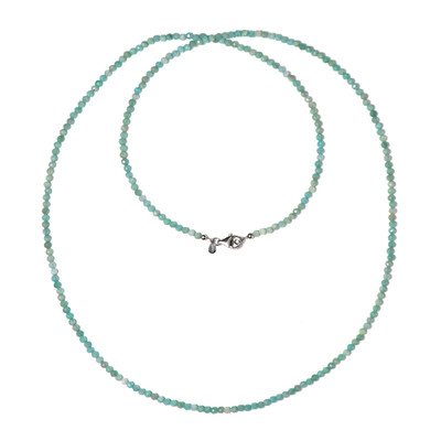 Amazonite Silver Necklace
