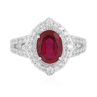 Madagascar Ruby Silver Ring