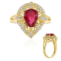 Madagascar Ruby Silver Ring