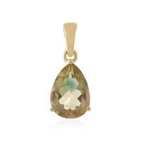9K Oregon Sunstone Gold Pendant
