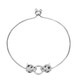 Zircon Silver Bracelet