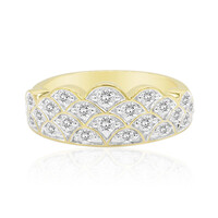 9K SI1 (G) Diamond Gold Ring