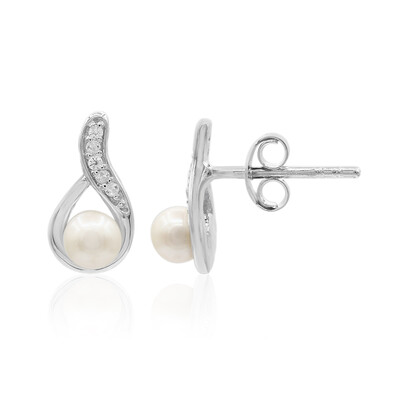 Freshwater pearl Silver Earrings