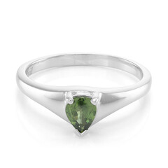 Mozambique Sapphire Silver Ring