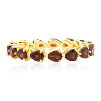 Mozambique Garnet Silver Ring