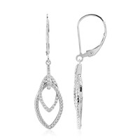 Zircon Silver Earrings