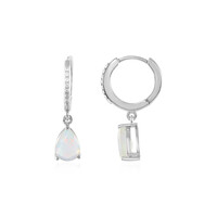 Welo Opal Silver Earrings