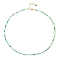 Brazilian Emerald Silver Necklace