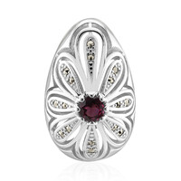 Rhodolite Silver Pendant (Annette classic)