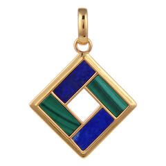 Lapis Lazuli Silver Pendant