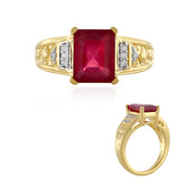 Madagascar Ruby Silver Ring