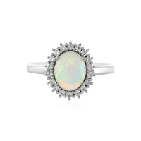 Welo Opal Silver Ring