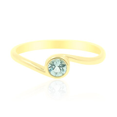 9K Nigerian Paraiba Tourmaline Gold Ring