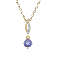 Tanzanite Silver Necklace